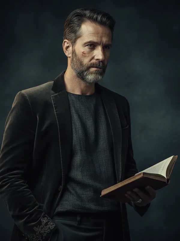 The Hermit Hero Archetype Illustration