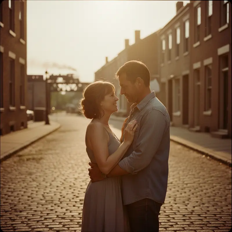 Preview of Small Town Sunset personalized story