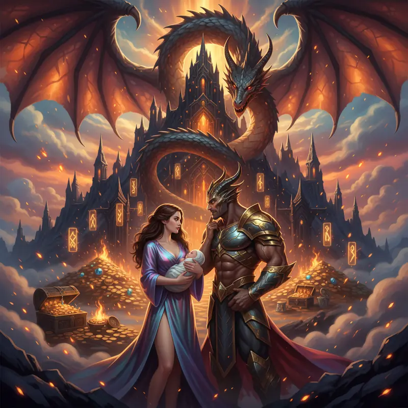 Preview of The Dragon's Heir personalized story