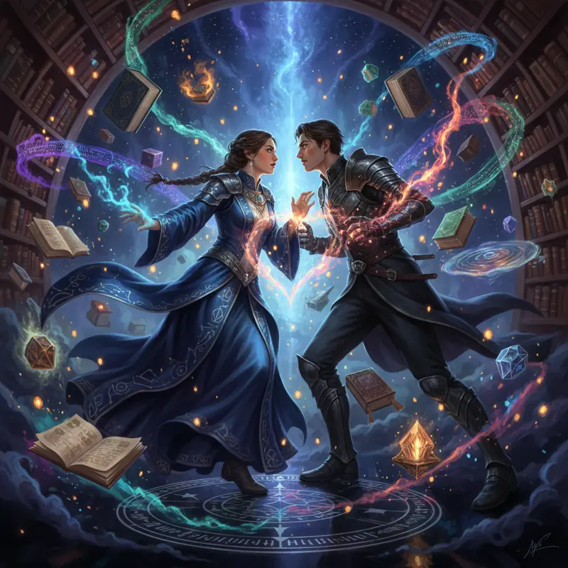 Preview of Star-Crossed Spell personalized story