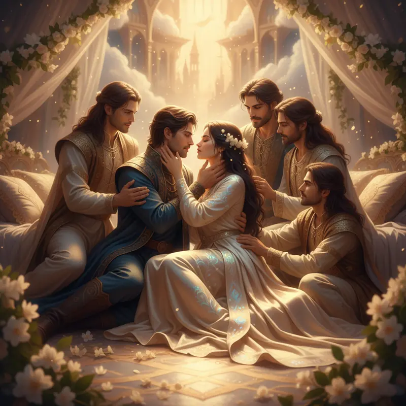 Preview of Enchanted Harem personalized story