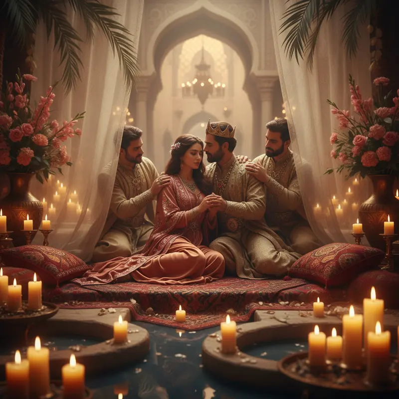 Preview of The King's Harem personalized story