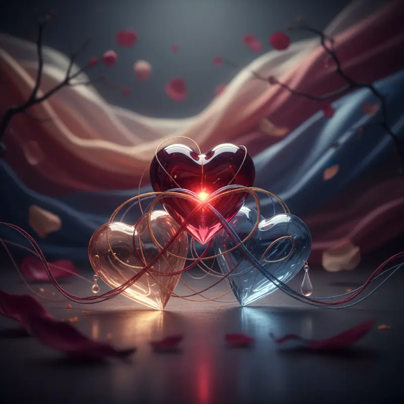 The Love Triangle Trope Illustration